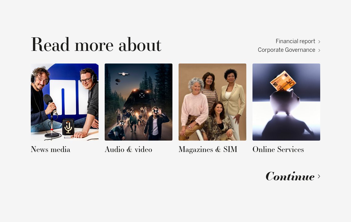Read more - DPG Media Annual Report 2023